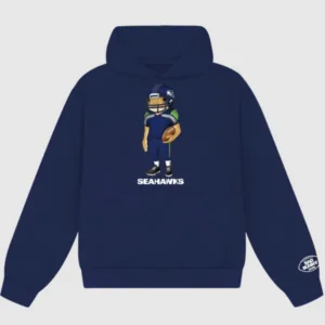 Bad Bunny x Seattle Seahawks Unisex Concho Hoodie