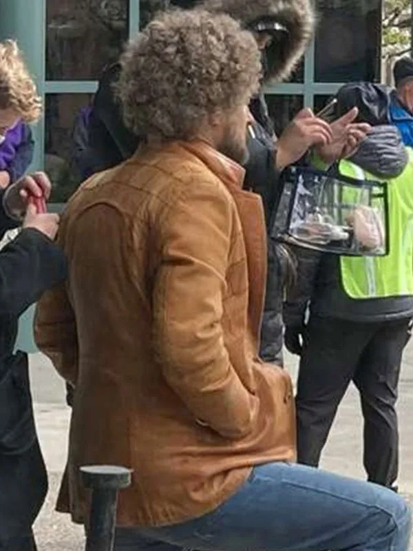 Paint Owen Wilson Leather Blazer