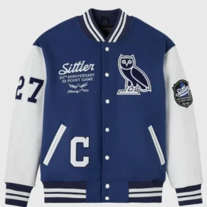 Darryl Sittler Toronto Maple Leafs Blue Varsity Jacket