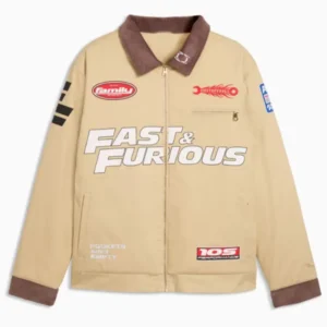 Fast & Furious Khaki Workwear Jacket