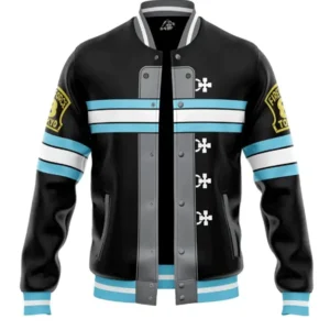 Fire Force Shinra Kusakabe Leather Jacket