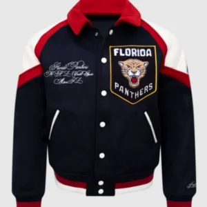 Florida Panthers Winter Classic Varsity Jacket
