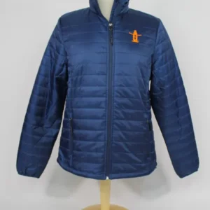 Houston Rodeo Unisex Blue Puffer Jacket