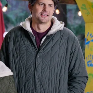 Kristoffer Polaha A Winning Team Quilted Bomber Jacket