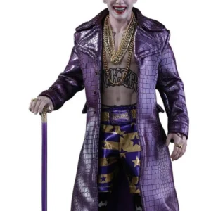 Jared Leto Suicide Squad Purple Trench Coat
