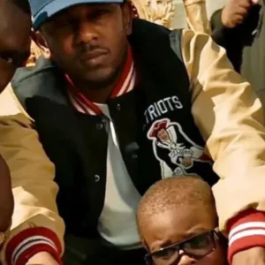 Kendrick Lamar Patriots Blue Varsity Jacket