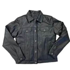 Rodeo Vegas 2025 Black Leather Jacket