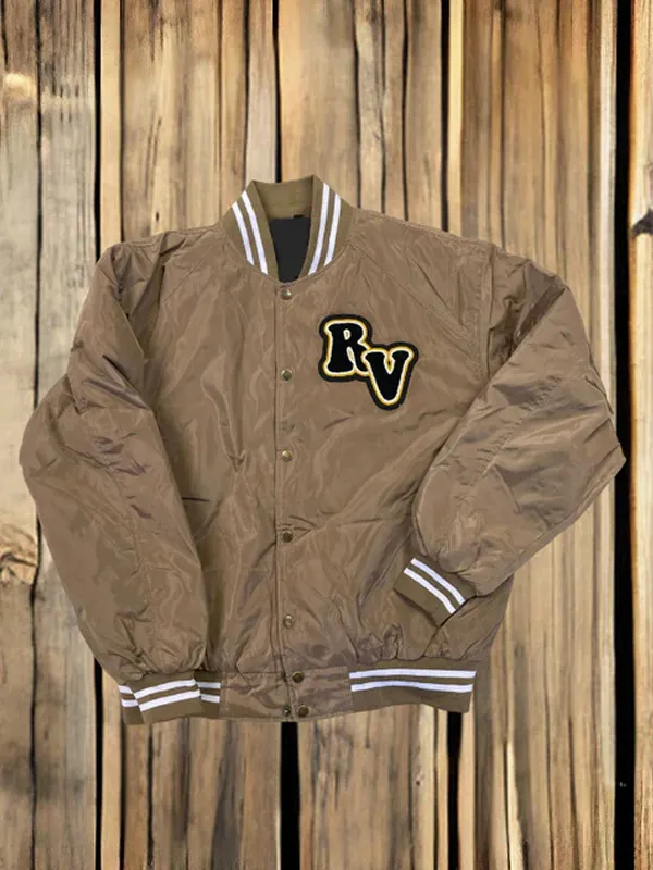 Rodeo Vegas Unisex Brown Bomber Jacket