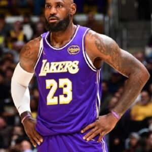 LeBron James Thunder v Los Angeles Lakers Jersey