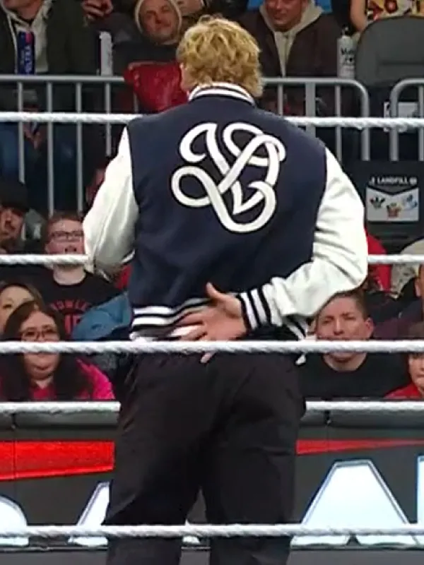 Logan Paul WWE RAW 2025 Varsity Jacket