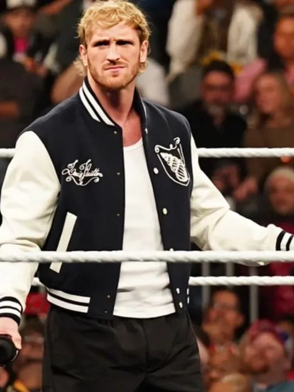 Logan Paul WWE RAW 2025 Varsity Jacket