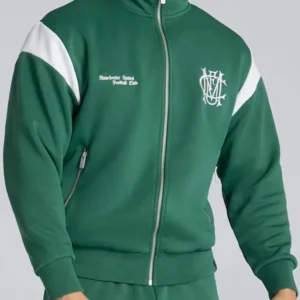 Manchester United Archive Green Track Jacket