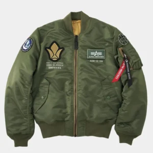 Mobile Suit Gundam Mikazuki Augus MA-1 Bomber Jacket