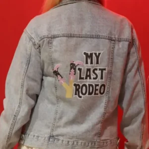 My Last Rodeo Blue Denim Jacket