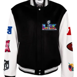 NFL Super Bowl 2026 Wool Varsity Jacket