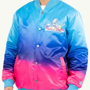 NFL Super Bowl LX Satin Varsity Jacket