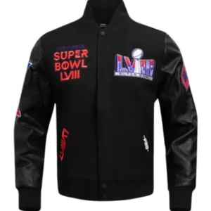 NFL Super bowl LVIII Wool Varsity Jacket