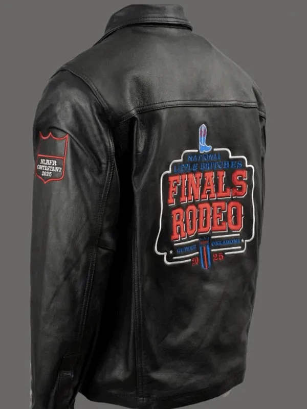 NLBFR Contestant 2025 Black Leather Jacket