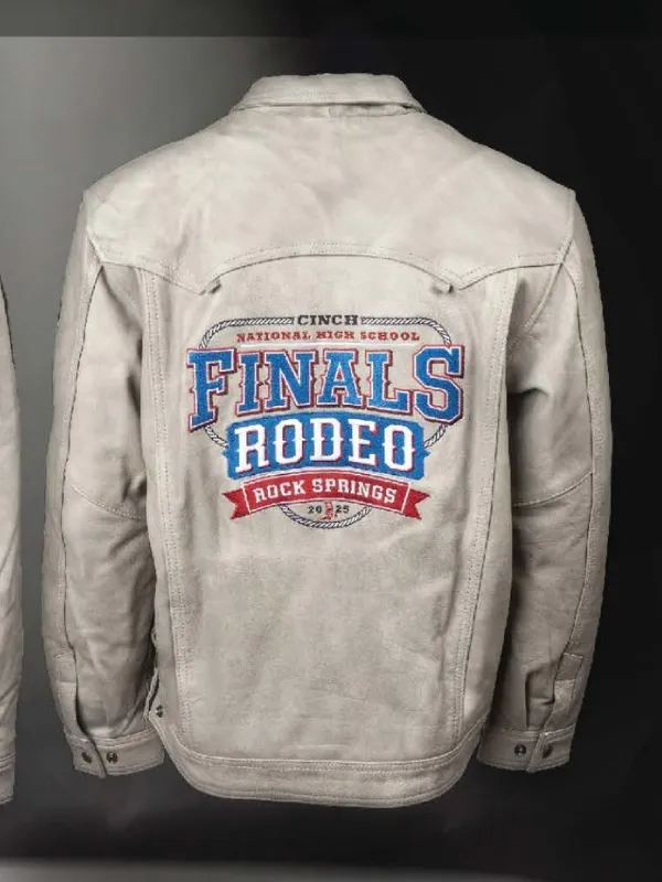 NHSFR Rodeo 2025 Unisex World Qualifier White Jacket