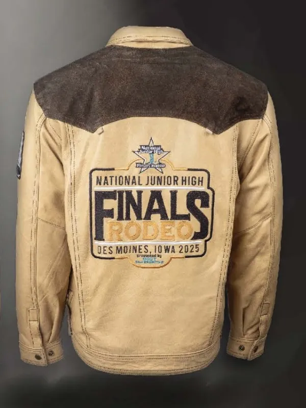 NJHFR Rodeo 2025 World Qualifier Leather Jacket