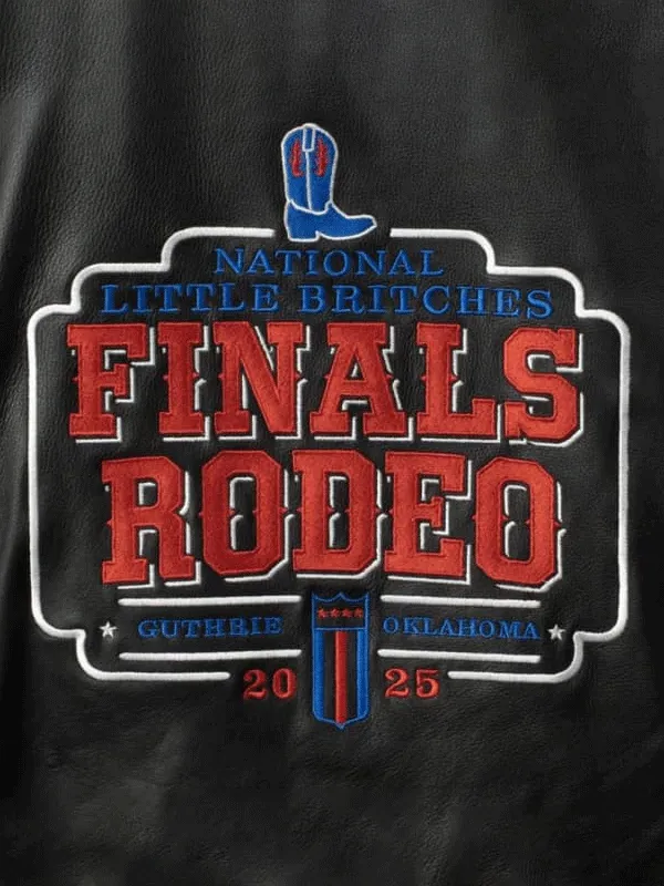 NLBFR Contestant 2025 Black Leather Jacket - Image 2