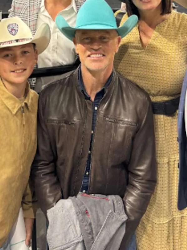 Neal McDonough The Last Rodeo 2025 Leather Jacket - Image 2