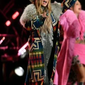 New Year Eve Lainey Wilson Wool Coat