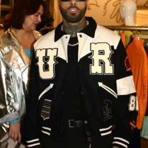 Nicky Jam Rodeo Style White River Varsity Jacket