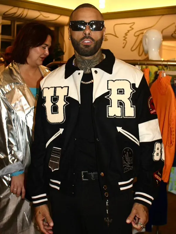 Nicky Jam Rodeo Style White River Varsity Jacket
