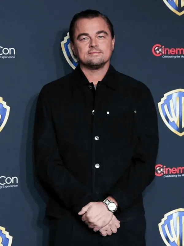 One Battle After Another Bob Ferguson Leather Jacket - Image 3