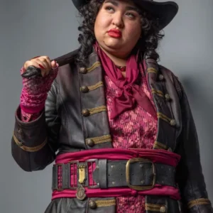 One Piece S01 Ilia Isorelýs Paulino Leather Coat