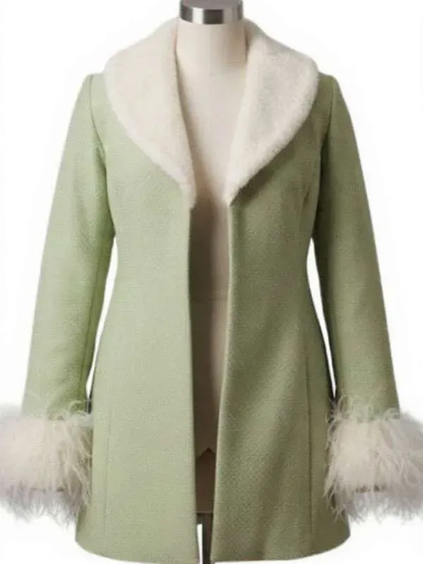 One Piece S02 Charithra Chandran Green Coat