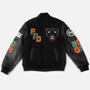 Patta x JFG 2026 Unisex Black Varsity Jacket