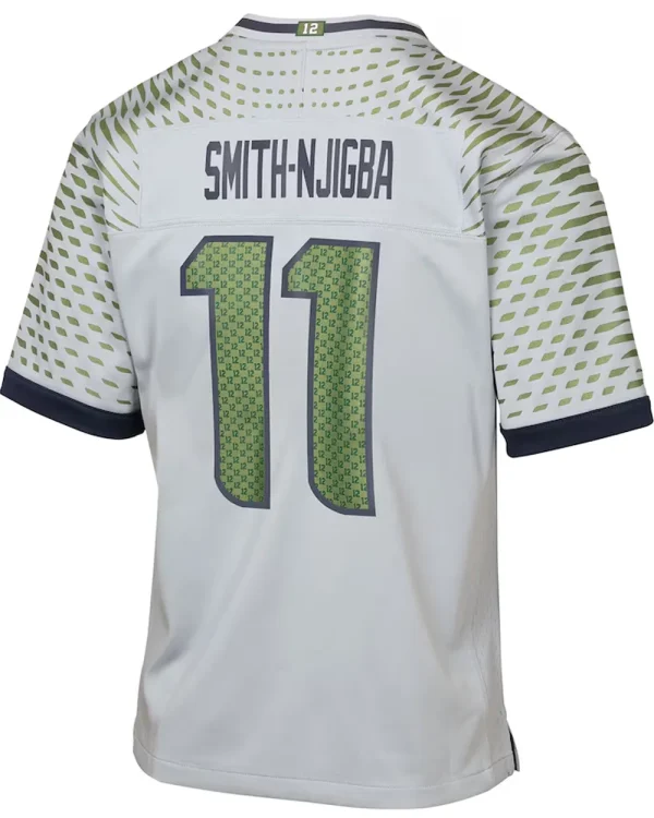 Seattle Seahawks Jaxon Smith Njigba Wolf 2025 Rivalries Jersey