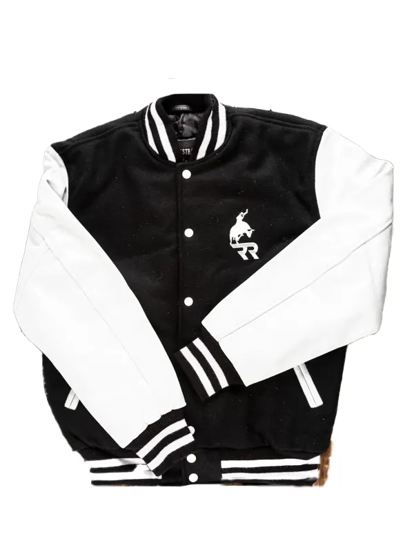Rodeo Cowboy Arizona Ridge Riders Black Varsity Jacket