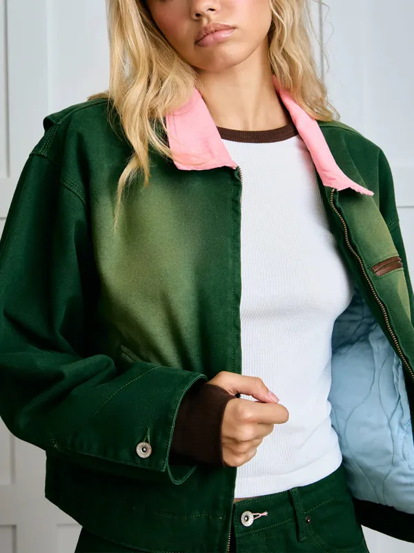 Rodeo Western Unisex Cotton Barn Jacket - Image 2