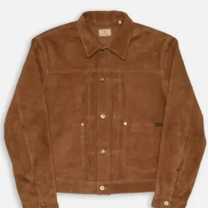 Rodeo Western Brown Suede Leather Jacket