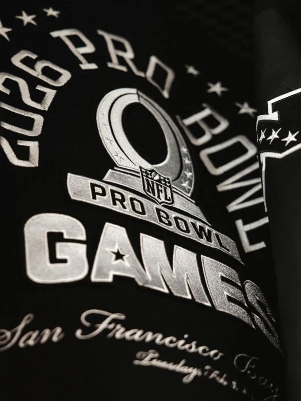 Pro Bowl Games 2026 Black Bomber Jacket