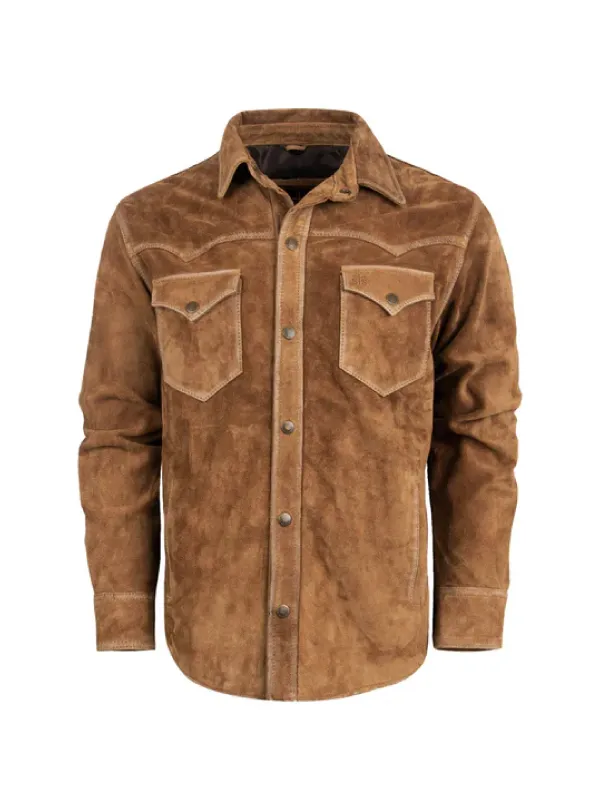 NHSFR 2025 Contestant Brown Leather Jacket