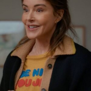 Shrinking S03 Christa Miller Black Cardigan