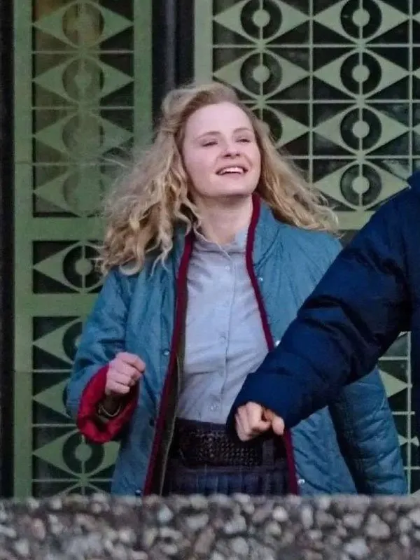 Sasha Tetris Sofya Lebedeva Blue Jacket