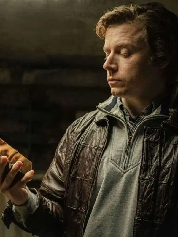 Jack Lowden The Gold Leather Jacket