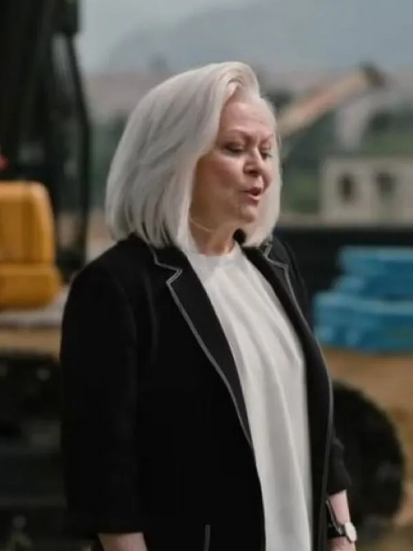 Caroline Warner Yellowstone Cotton Blazer