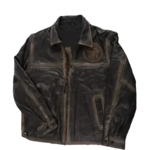 Teton Ridge Brown Distressed Leather Jacket