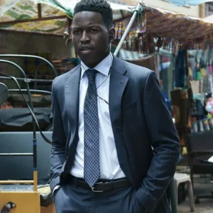 Toheeb Jimoh The Power Grey Blazer