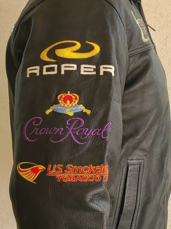 Rodeo Treasure Island Las Vegas Black Leather Jacket - Image 4