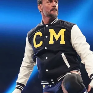 WWE CM Punk Steiner Bros Varsity Jacket