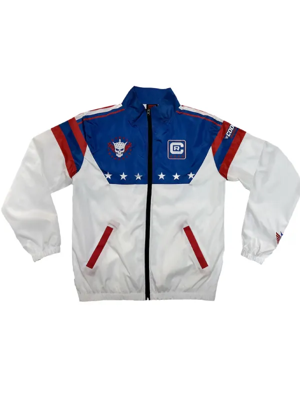 WWE Cody Rhodes Stars and Stripes Windbreaker Jacket