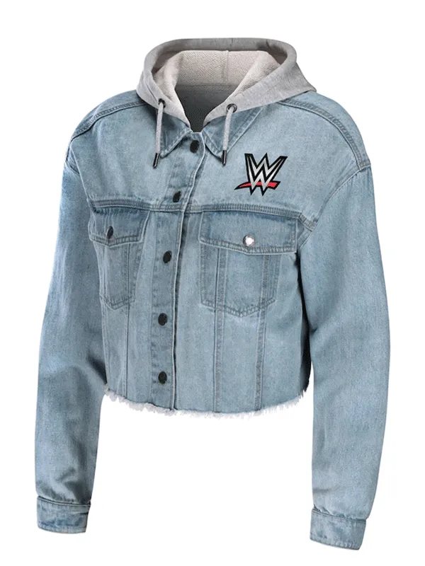 WWE SummerSlam 2025 New Jersey Blue Hooded Jacket