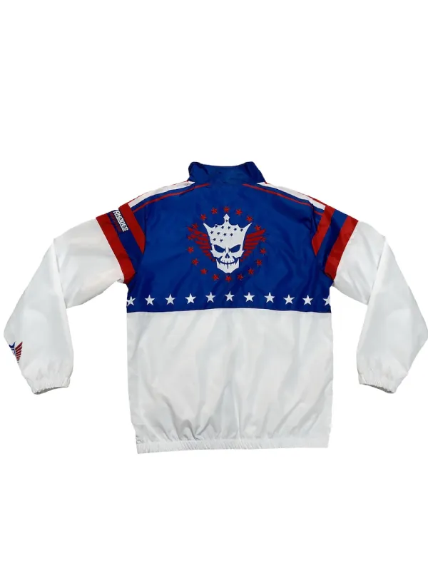 WWE Cody Rhodes Stars and Stripes Windbreaker Jacket